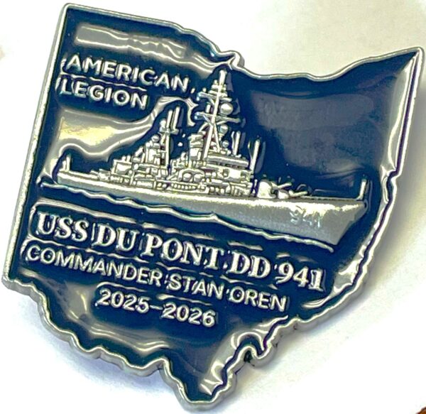 Commander Lapel Pin